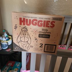 Huggies Diapers Size 2 180 Count
