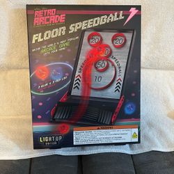 Floor Speed Ball 16 X 13” Retro Arcade Light Up Edition 