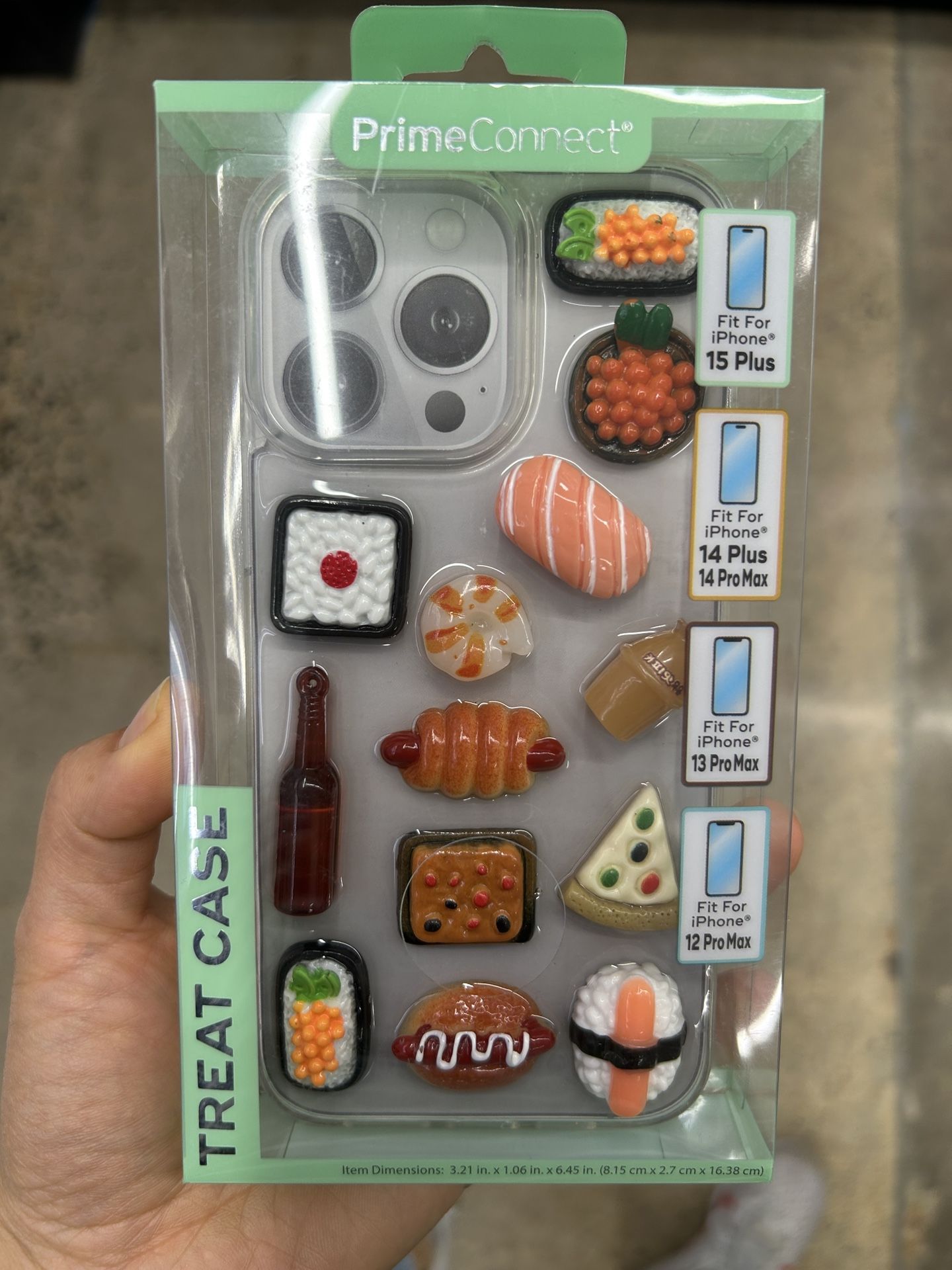 NWT iPhone case- 3D food fun Design