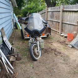 Trike Project- 66 VW /  81 Kawasaki KZ 650H