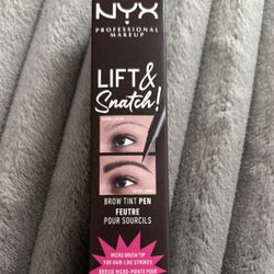 NEW NYX PROFESSIONAL LIFT & SNATCH BROW TINT WATERPROOF EYEBROW PEN IN EXPRESSO $6!