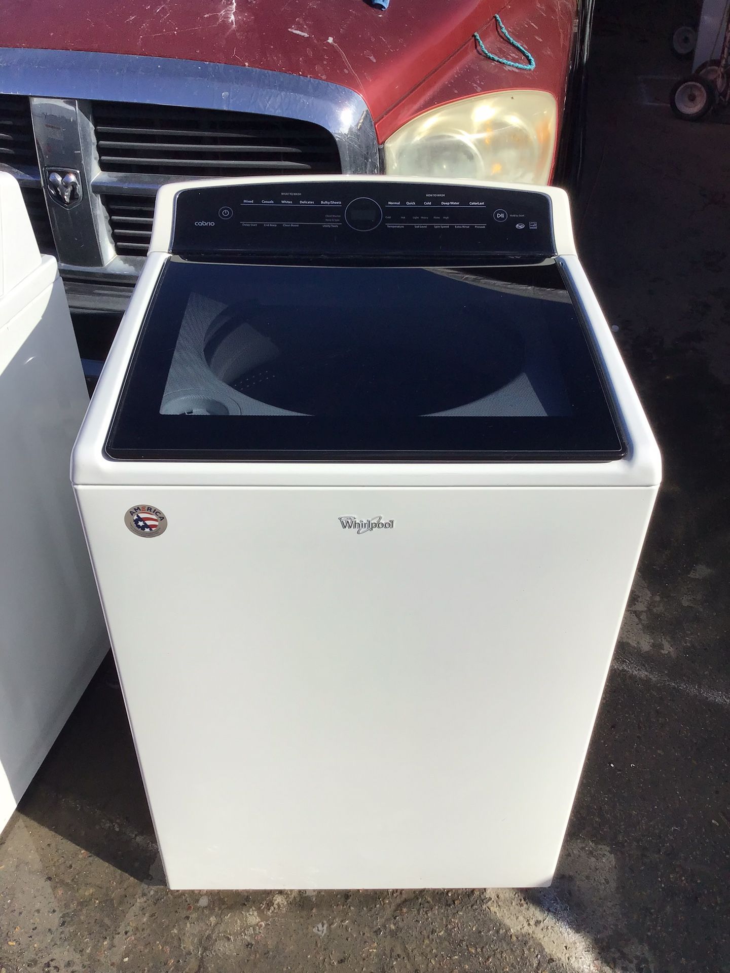 Whirlpool High Efficiency Ultra Capacity Washer 