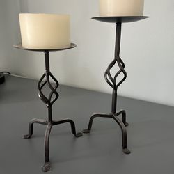 Candle Holders - A Pair