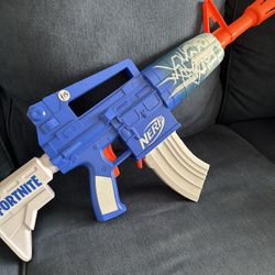 Fortnite Nerf Gun With Face Masks