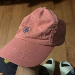 polo ralph lauren hat (pink)