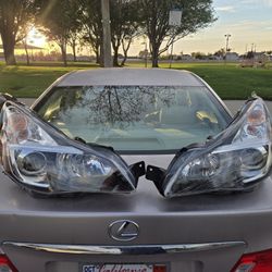 2010 - 2014 Subaru Outback Headlights Complete Assembly (DRIVER AND PASSENGER)