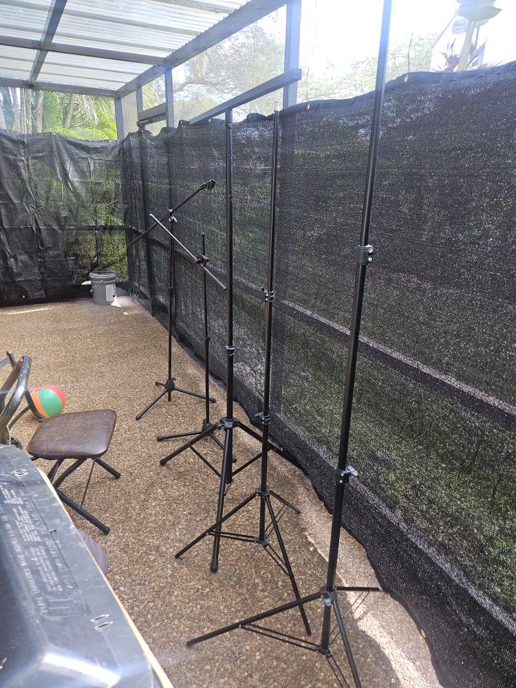 Stand For Light  Microphone And Camera 
