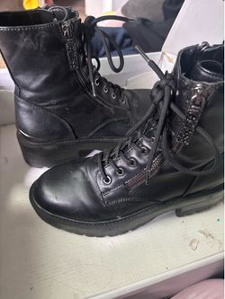 Guess black boots 6.5 women’s
