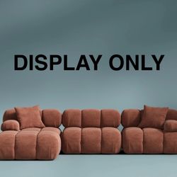 NEW IN BOX! Rove Lab Marshbello Sectional (Performance Weave, Copper Tan)