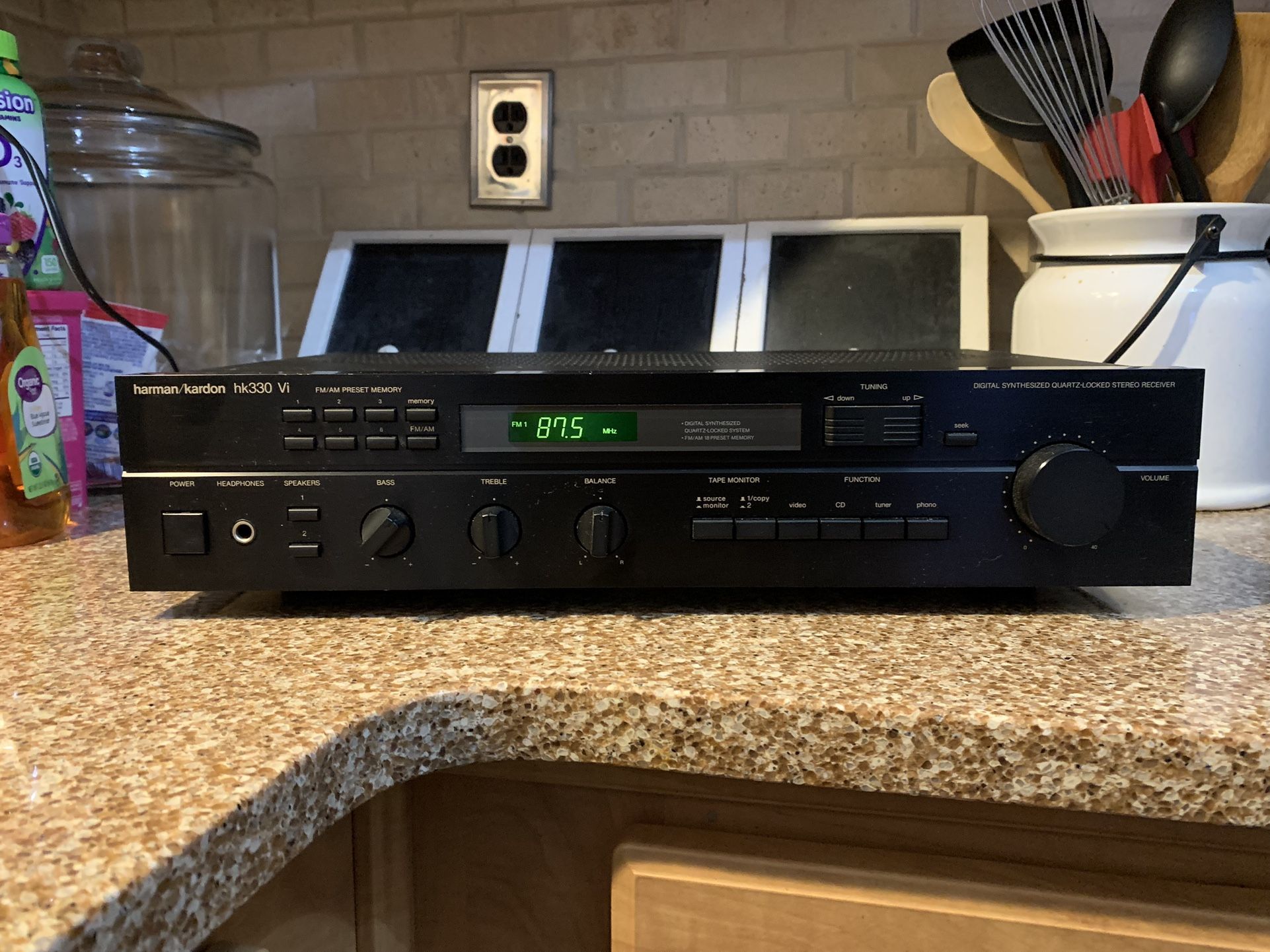 Harman Kardon Digital Synthesized Quartz-Locked Stereo Receiver