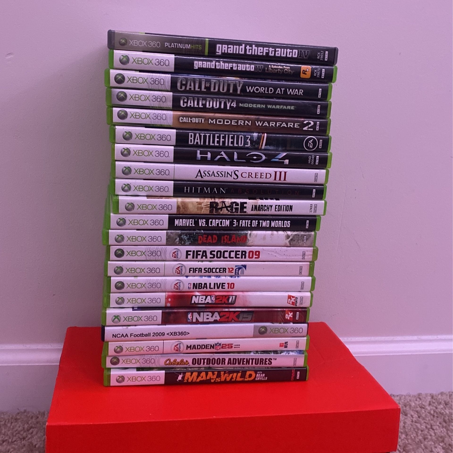 21 Working Xbox 360 Games 