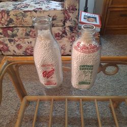 Old Milk Bottles $10.00 Dollars