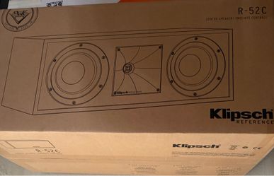 Klipsch R-52C - Altavoz para el hogar con canal central potente y detallado
