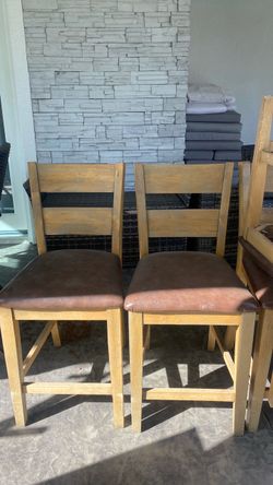 Wood chairs