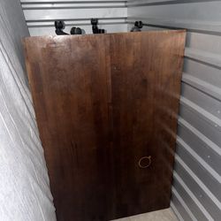 DINING TABLE 5 CHAIRS USED 