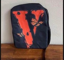 NEW Big V Backpack Unisex Hip Hop Book Bag just $10