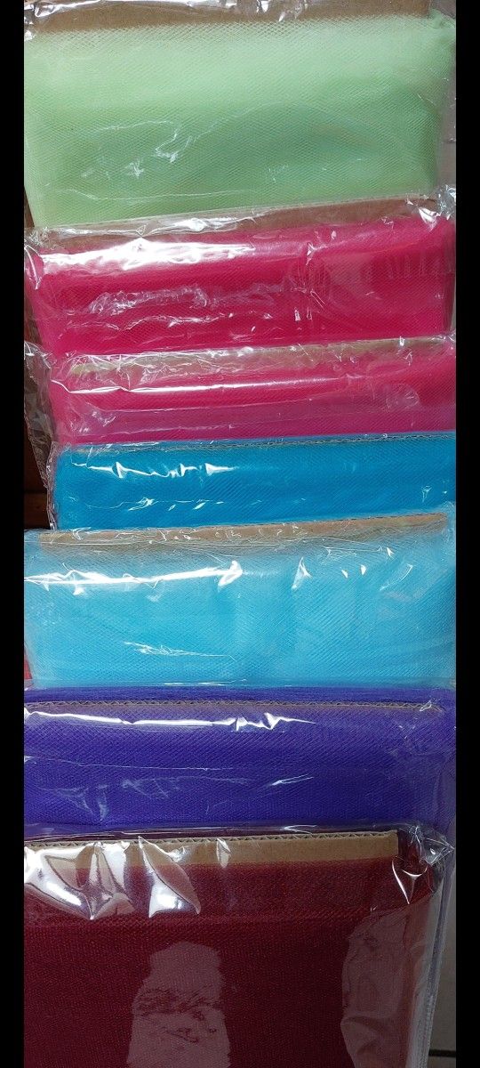 Tulle Fabric 54" Wide 40 Yards Roll $ 10 