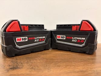 Milwaukee M18 XC3.0 Batteries (2-Pack)