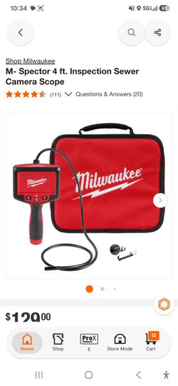 Brand new Milwaukee inspection camera