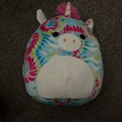 Rainbow Tye-dye Unicorn Squishmallow