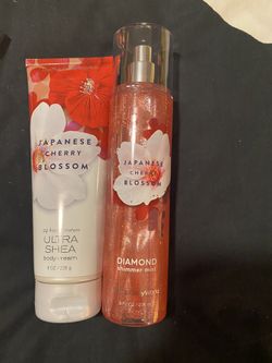 Body cream and shimmer set- Japanese cherry blossom- brand new
