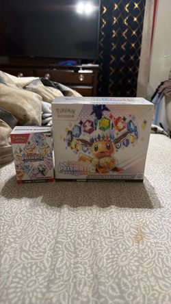 Pokémon TCG prismatic booster bundle, and ETB