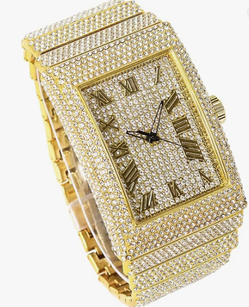 Men's 40mm Fully Iced Out Watch