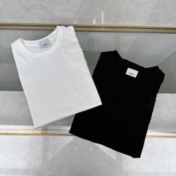 Burberry White/Black T-shirt New