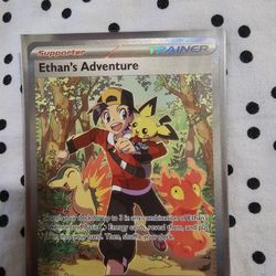 Ethan’s Adventure 236/182 Special Illustration Rare Destined Rivals Pokemon