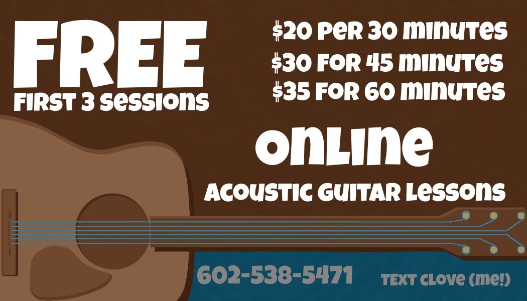 Online Acoustic Guitar Lessons