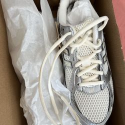 Shoes Asics Gel 1130 Cream Puré Silver Size Men 5 Women 6 1/2 