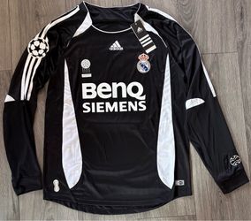 Real Madrid Beckham Retro long sleeve jersey