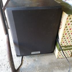 Kenwood Subwoofer. 10.00 OBO