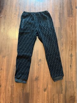 Black Fendi joggers