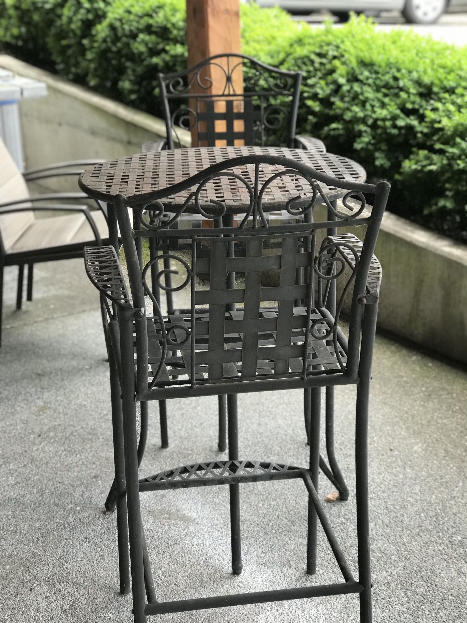 Bistro Table And 2 Chairs