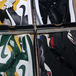 Brand New Nikes Size 11 And 1/2 $100 Each $400 For All Four