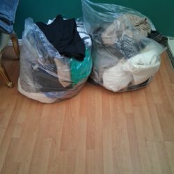 Two Bags Of Zara Clothes,