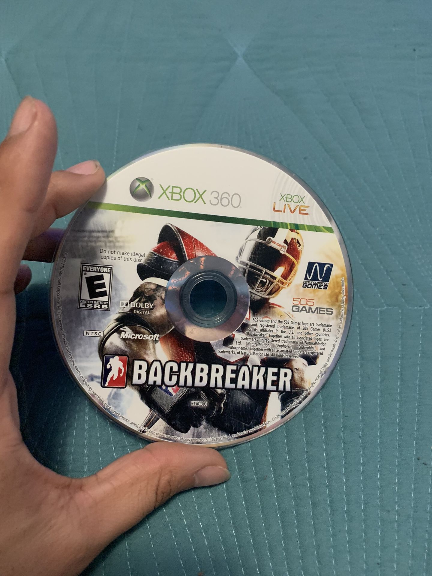 Backbreaker for Xbox 360