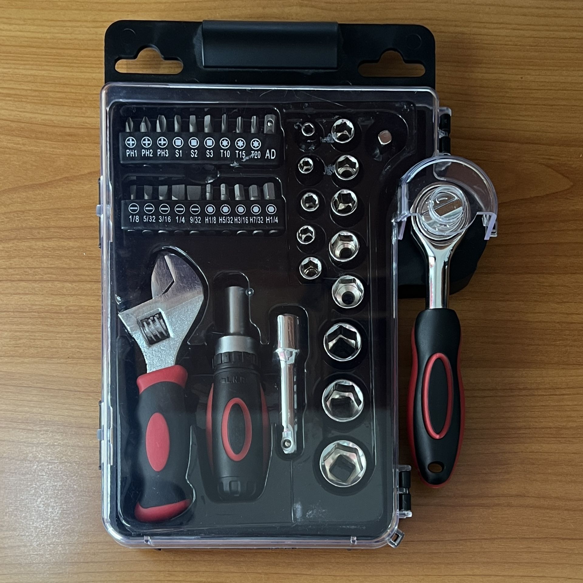 HYPER TOUGH™ 38-Piece Stubby Tool Set – Like New!