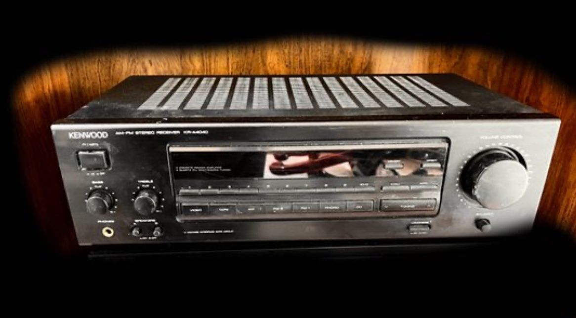 VINTAGE KENWOOD RECEIVER KR-A04040 BLACK