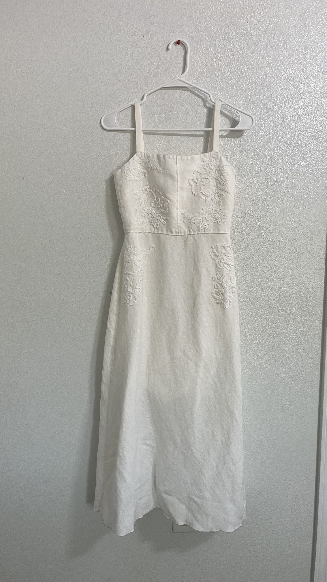 Zara White Dress