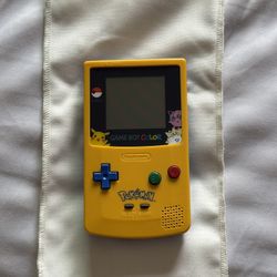 Gameboy Color - Pikachu Edition + Pokemon Silver Version AUTHENTIC!