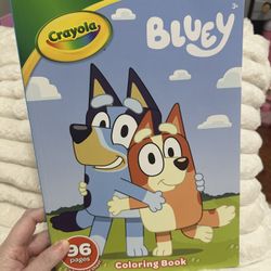 BRAND NEW BLUEY COLORING BOOK 