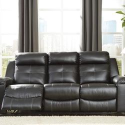 Kempten Black LED Reclining Sofa

by Ashley

