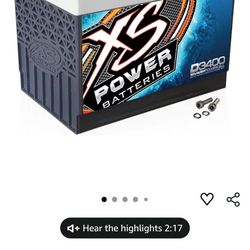Xs power battery D3400 12v 3300amp