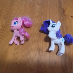 Rarity And Pinkie Pie Figurines – Gently Used – $4 OBO