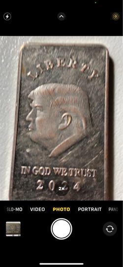 Trump 2024 Liberty Copper Commemorative Bar