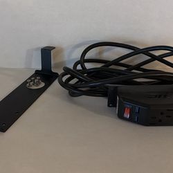 Snap On Power Strip With Cord Wrap