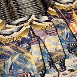 Pokemon Cards Silver Tempest Sleeved Booster Packs 