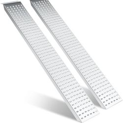 63 inch A3 Steel Versatile Loading Ramp for Hand Truck, Bicycle, Motorcycle, ATV & More